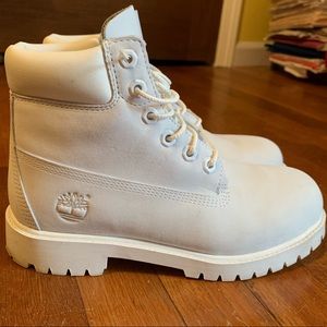 White Timberlands